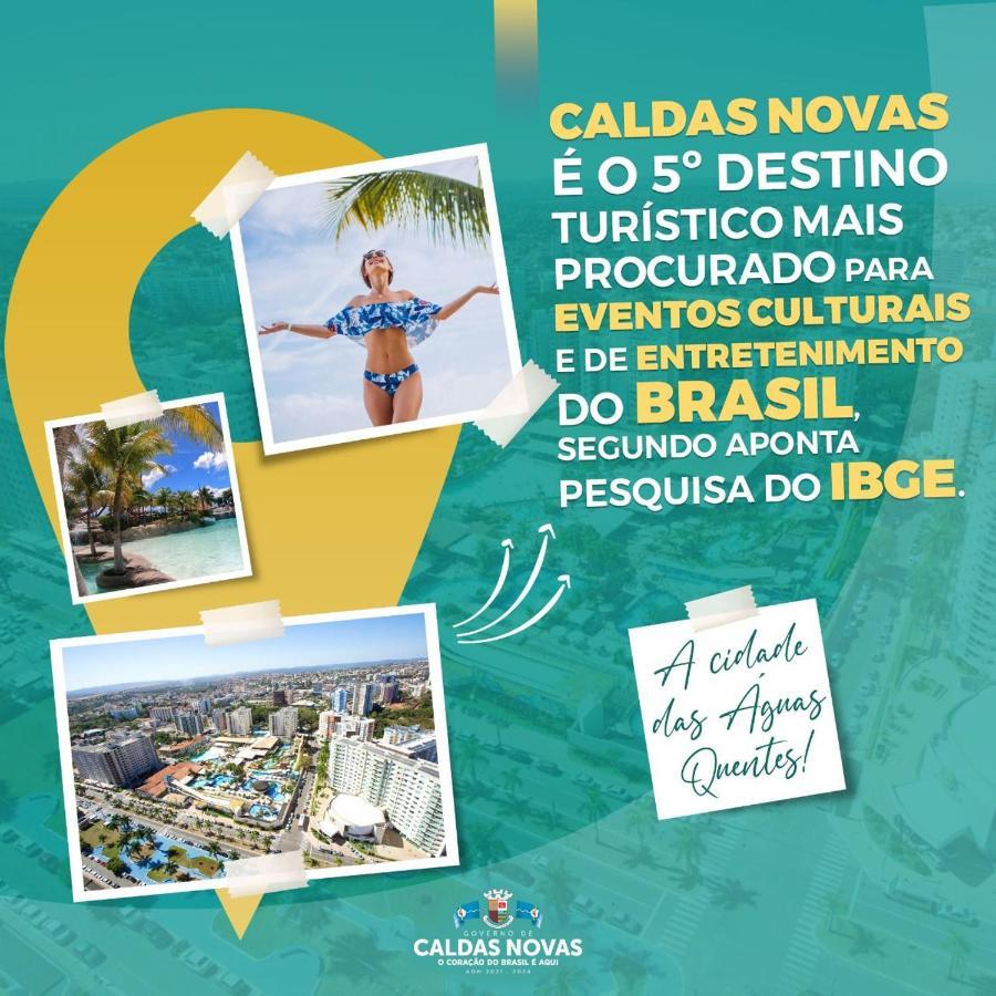 Lacqua diRoma Hotel com Parque Aquático 24 horas Caldas Novas Exterior foto