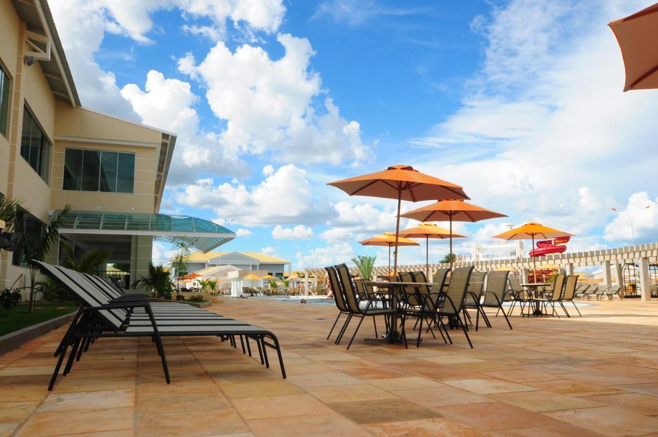 Lacqua diRoma Hotel com Parque Aquático 24 horas Caldas Novas Exterior foto