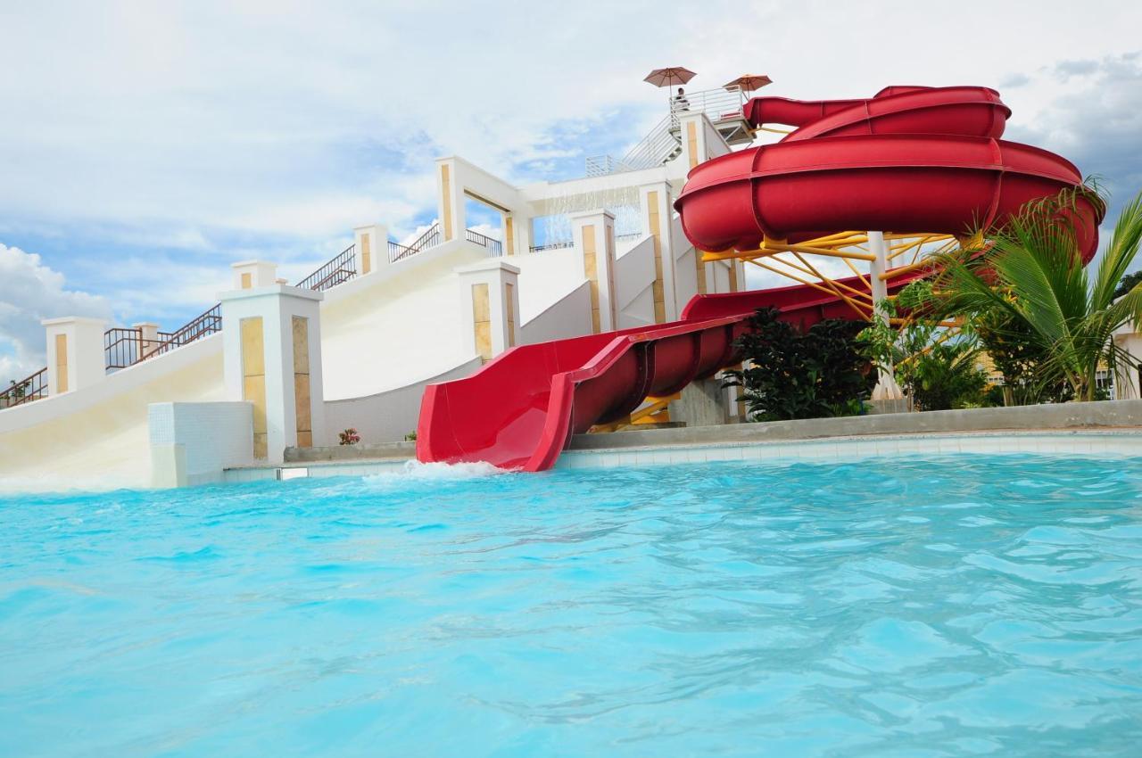 Lacqua diRoma Hotel com Parque Aquático 24 horas Caldas Novas Exterior foto