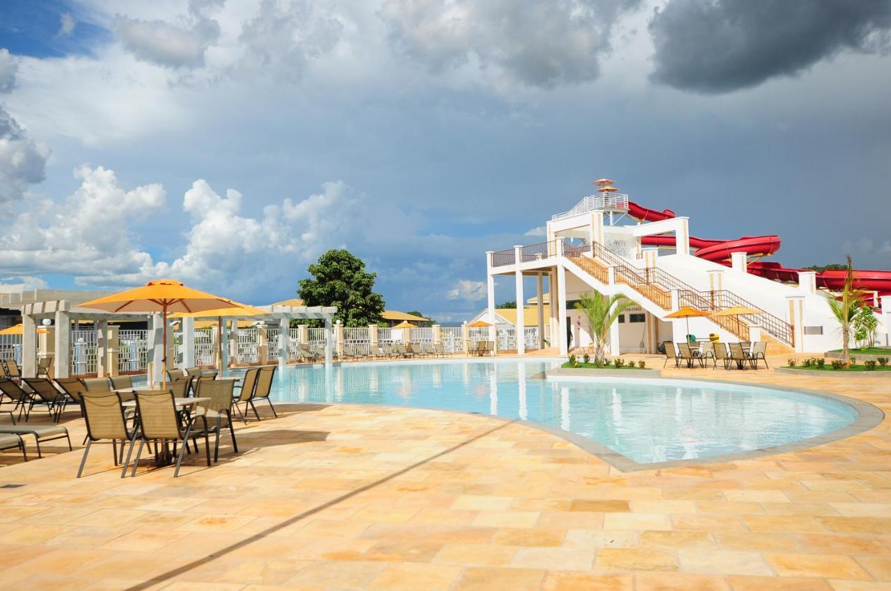 Lacqua diRoma Hotel com Parque Aquático 24 horas Caldas Novas Exterior foto