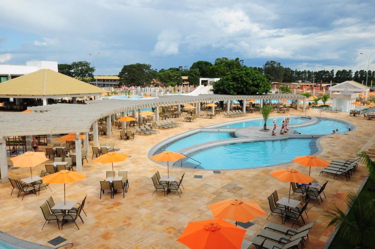 Lacqua diRoma Hotel com Parque Aquático 24 horas Caldas Novas Exterior foto