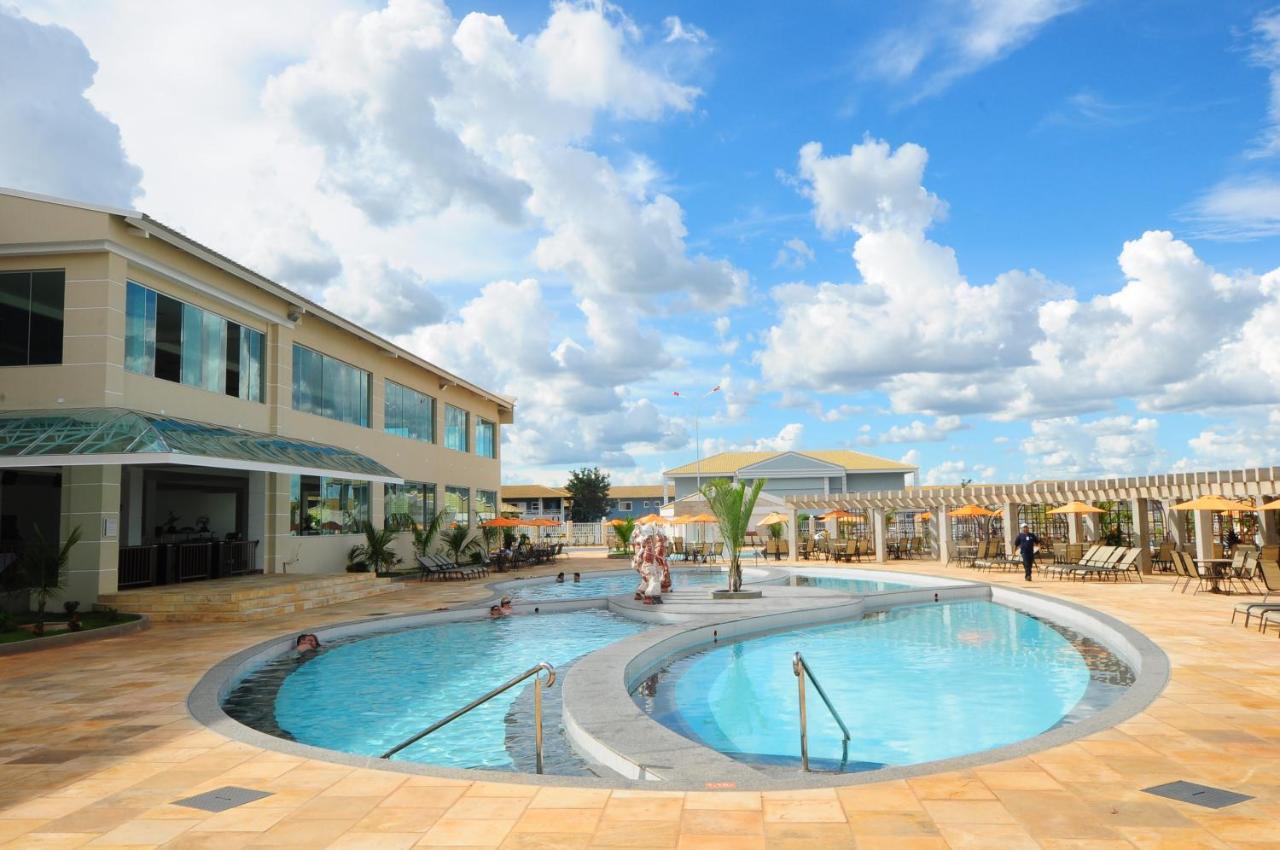 Lacqua diRoma Hotel com Parque Aquático 24 horas Caldas Novas Exterior foto