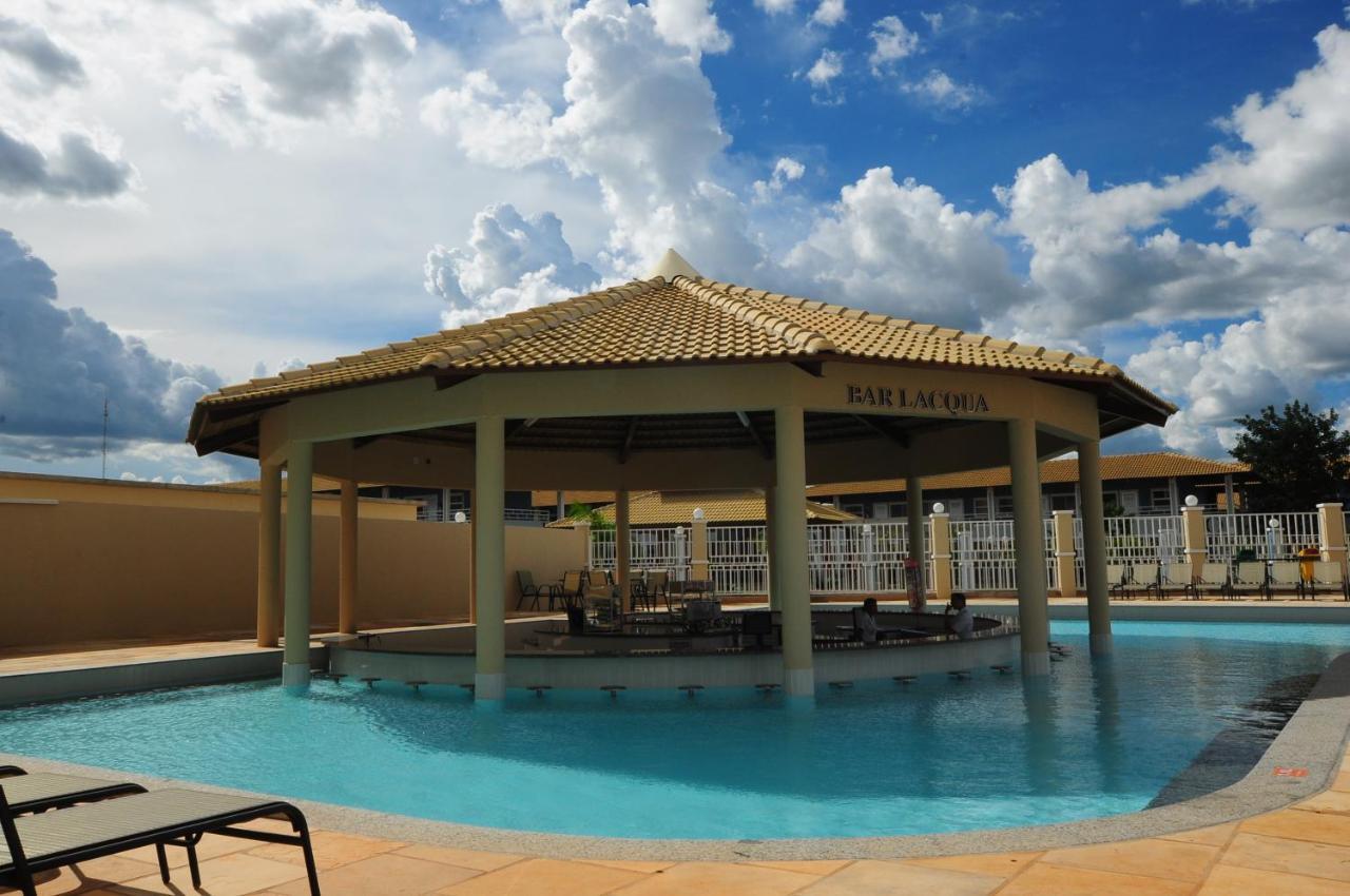 Lacqua diRoma Hotel com Parque Aquático 24 horas Caldas Novas Exterior foto